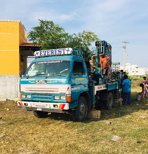 Deep Borewell Drilling Contractors in Ponmar Vengadamangalam Mambakkam Kandigai